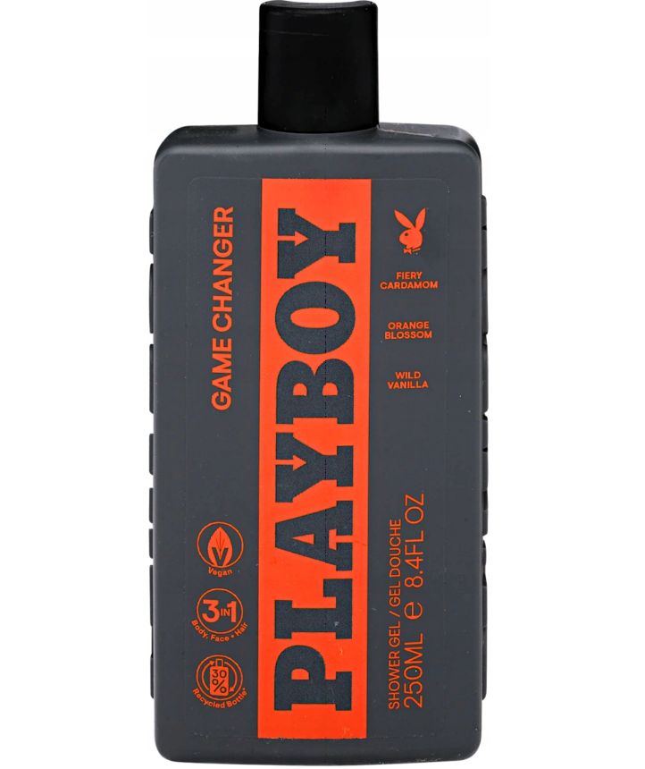 Playboy Game Changer pánsky sprchový gél 250ml Playboy Game Changer pánsky sprchový gél 250ml – Obrázok 1
