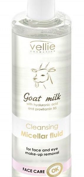 Vellie Kozie mlieko micelárna pleťová voda 400ml