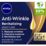Nivea anti-wrinkle Revitalizing 55+ nočný pleťový krém 50ml
