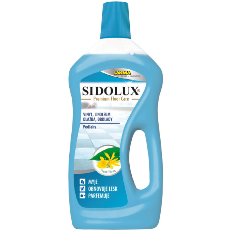 SIDOLUX PREMIUM FLOOR CARE na vinyl, dlažbu, linoleá - Ylang Ylang 750ml SIDOLUX PREMIUM FLOOR CARE na vinyl, dlažbu, linoleá - Ylang Ylang 750ml – Obrázok 1