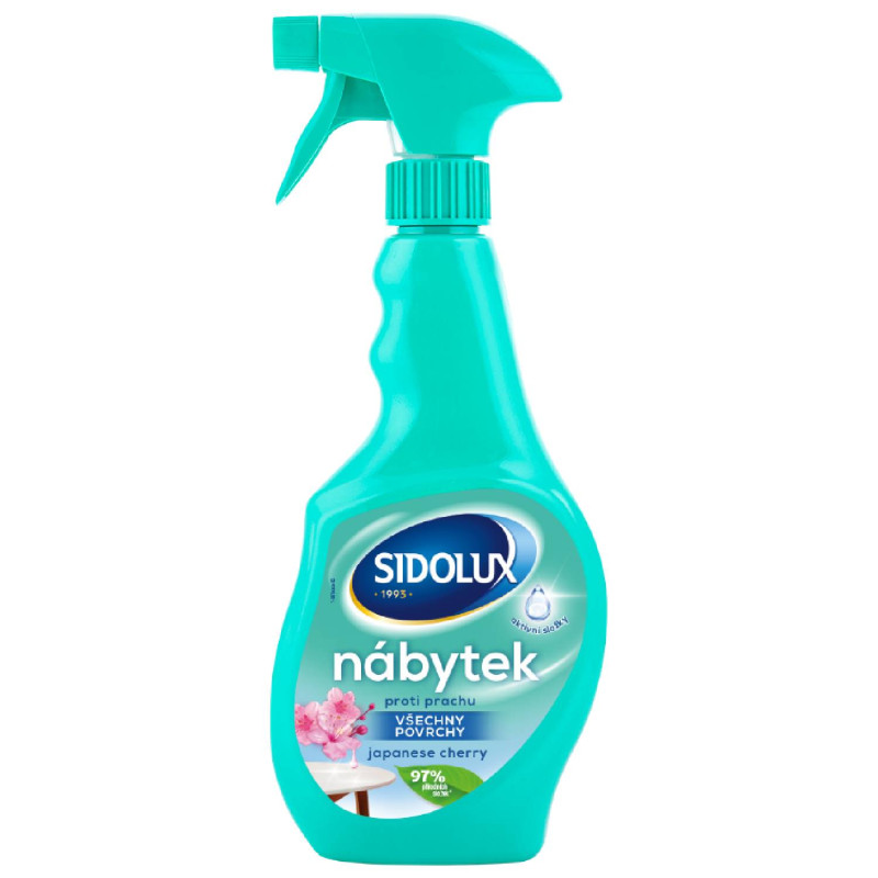 SIDOLUX na nábytok – rozprašovač Japanese Cherry 400ml SIDOLUX na nábytok – rozprašovač Japanese Cherry 400ml – Obrázok 1
