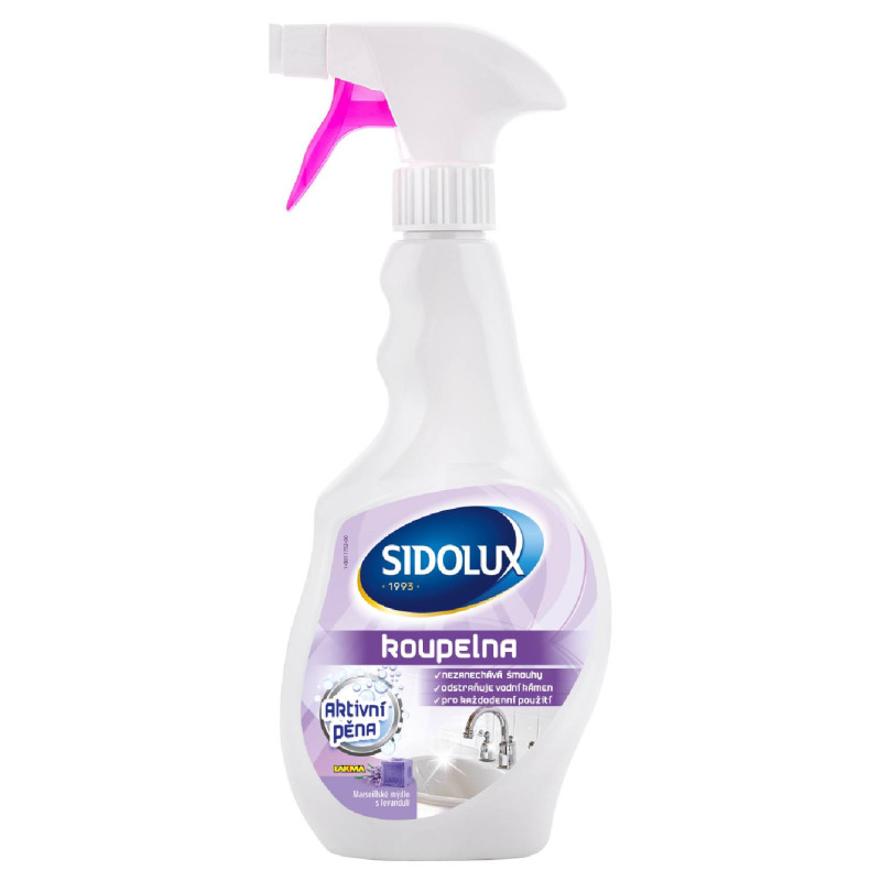 SIDOLUX PROFESSIONAL na kúpeľne Marseilske mydlo s levanduľou - aktívna pena 500ml SIDOLUX PROFESSIONAL na kúpeľne Marseilske mydlo s levanduľou - aktívna pena 500ml – Obrázok 1