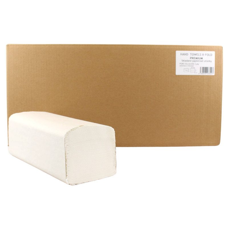 ZZ skladané papierové utierky 25x20 CM ,2vr.100 % celulóza (3000ks) ZZ skladané papierové utierky 25x20 CM ,2vr.100 % celulóza (3000ks) – Obrázok 1