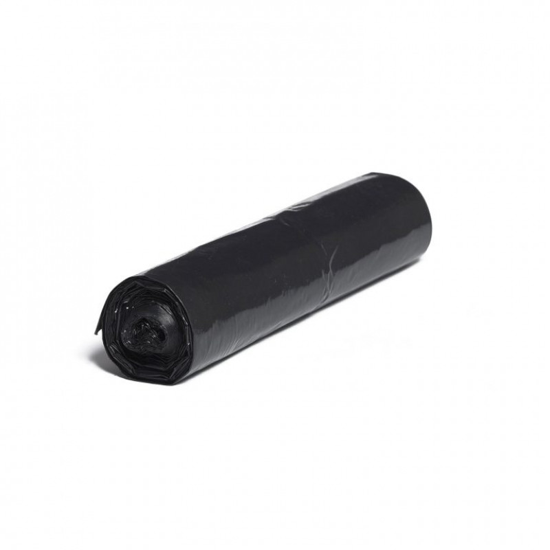 LDPE vrecia zaťahovacie čierne 600x700mm/30mic 60L 25 ks LDPE vrecia čierne 500x600mm/30mic 35L 25 ks – Obrázok 1