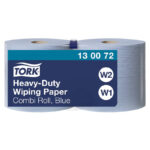 Tork Heavy-Duty papierová utierka modrá W1/W2 ,2 vr, 2x170 m, (2 ks)