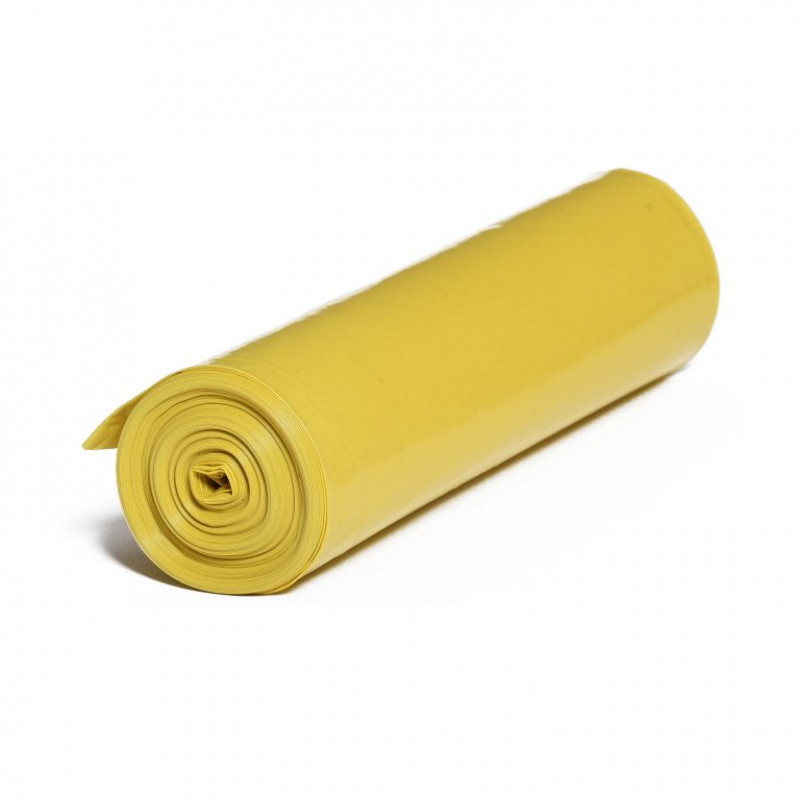 LDPE vrecia žlté 1000x1200mm/50mic 240L 10 ks LDPE vrecia žlté 1000x1200mm/50mic 240L 10 ks – Obrázok 1