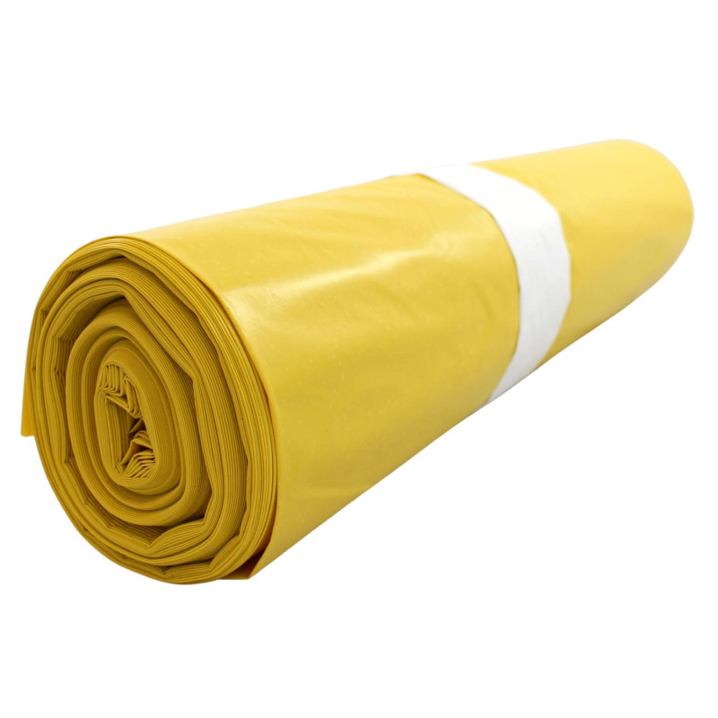 LDPE vrecia žlté 700x1100mm/60mic 120L 25 ks LDPE vrecia žlté 700x1100mm/60mic 120L 25 ks – Obrázok 1