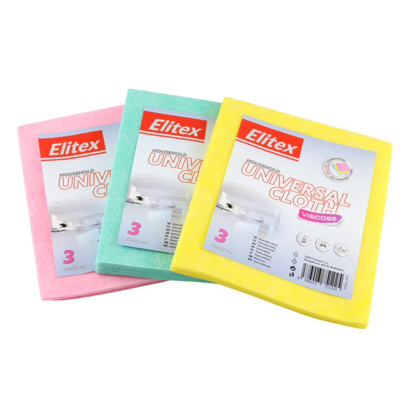 Rýchloutierka univerzálna viskózna ELITEX UNIABSORB 3 ks Rýchloutierka univerzálna viskózna ELITEX UNIABSORB 3 ks – Obrázok 1