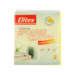 Špongiová utierka ELITEX 3ks
