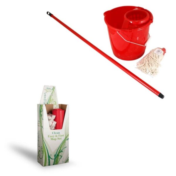 Mop set 10l mix farieb