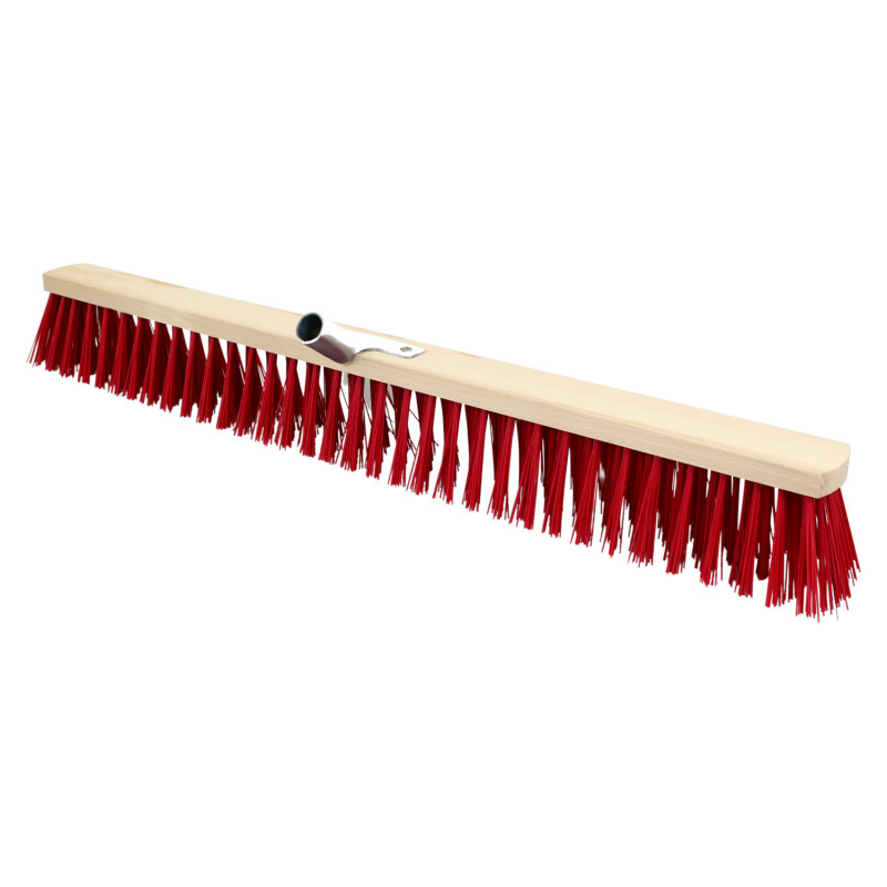 Metla priemyselná drevená s kovaním bez násady 80 cm Metla priemyselná drevená s kovaním bez násady 80 cm – Obrázok 1