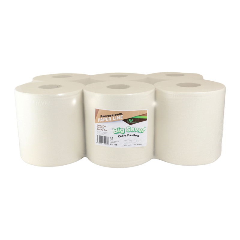 Utierka BIGSAVER Craft FlexRoll 300m (6ks) Utierka BIGSAVER Craft FlexRoll 300m (6ks) – Obrázok 1