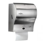 Elektrický zásobník papierových utierok v rolke – senzorový, nerez