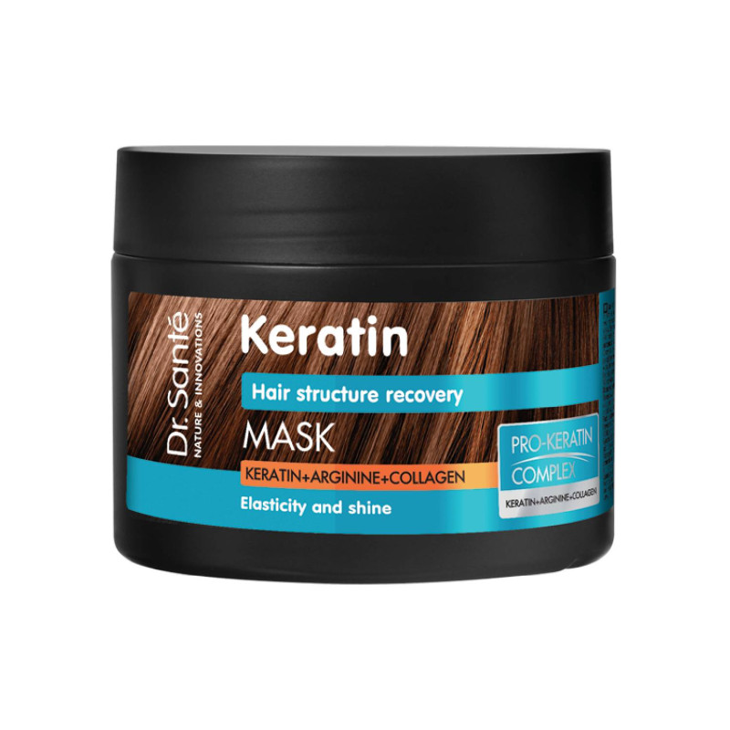 Dr. Santé Keratin maska na vlasy s výťažkami keratínu 300ml Dr. Santé Keratin maska na vlasy s výťažkami keratínu 300ml – Obrázok 1