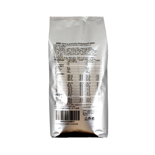 ZERO Drink iontový nápoj pomaranč/grep 1000 g