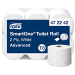 Tork SmartOne® toaletný papier T8 2vr. 1150útr. (6ks)