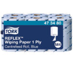 Tork Reflex™ papierové utierky modré M4 so stredovým odvíjaním 1-vr, 270 m (6ks)