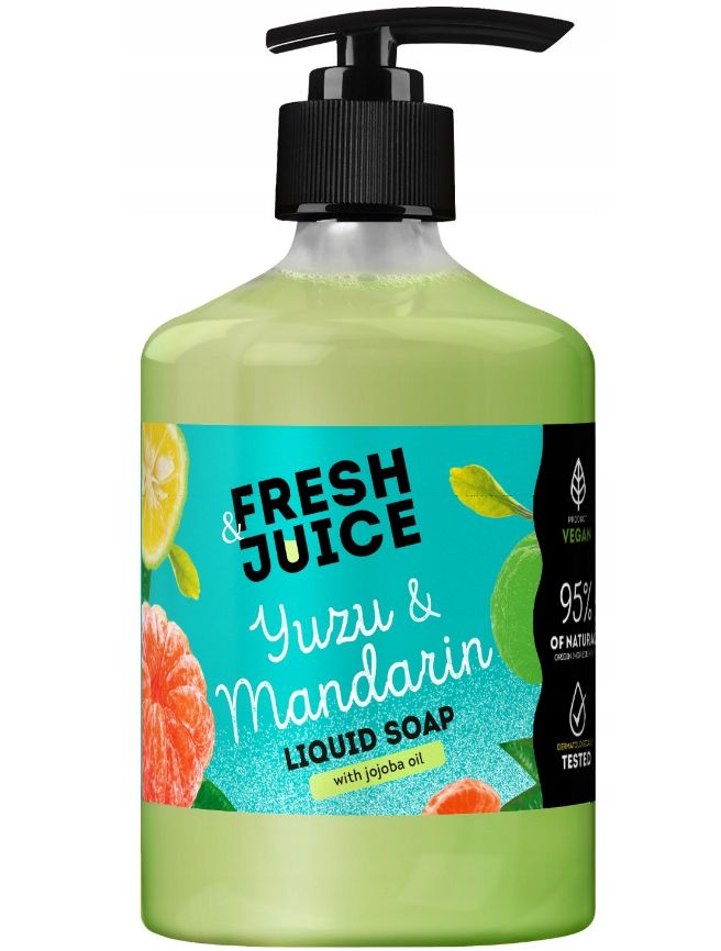 Fresh Juice Yuzu&Mandarin tekuté mydlo s dávkovačom 460ml Fresh Juice Yuzu&Mandarin tekuté mydlo s dávkovačom 460ml – Obrázok 1