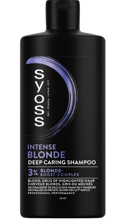 Syoss Intense Blonde šampón na vlasy 440ml Syoss Intense Blonde šampón na vlasy 440ml – Obrázok 1