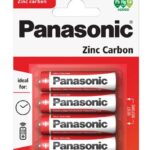 Panasonic batérie AA/4 Zinc Carbon (baterky)