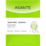 ASANTE textilná pleťová maska Aloe vera Essence  - 1 ks