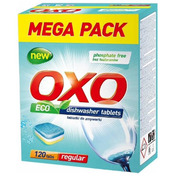 OXO ECO tablety do umývačky riadu 120 ks