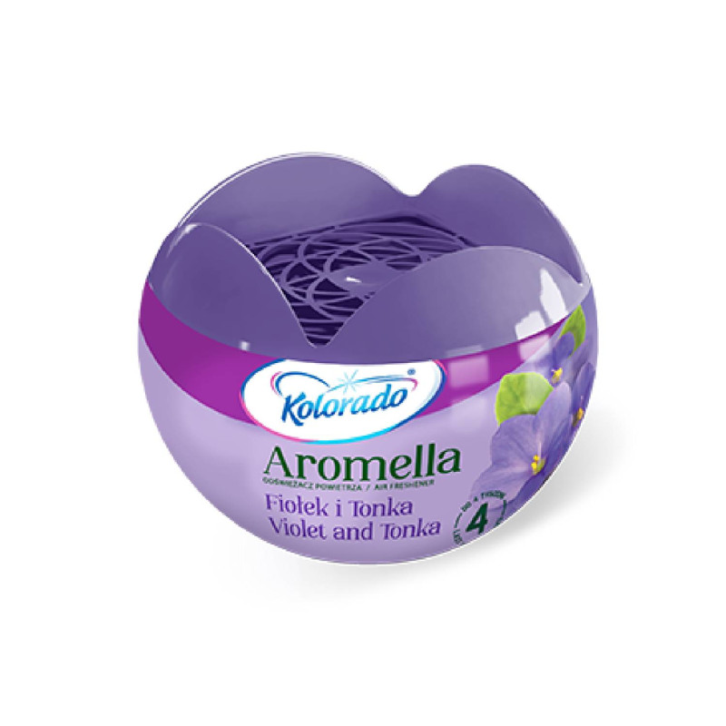 Osviežovač vzduchu Kolorado Aromella FIALKA & TONKA 150g Osviežovač vzduchu Kolorado Aromella FIALKA & TONKA 150g – Obrázok 1