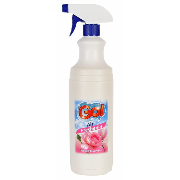 GO! AIR FRESHENER ROSE a MAGNOLIA  osviežovač vzduchu 1l s rozprašovačom