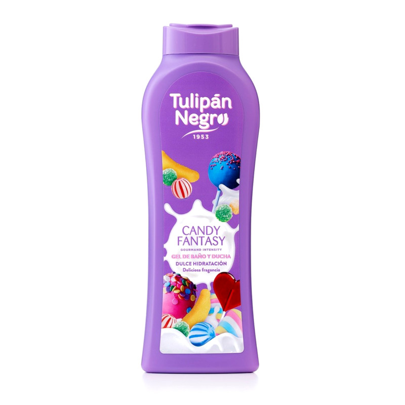 Tulipán Negro sprchový gél Candy Fantasy 650ml Tulipán Negro sprchový gél Candy Fantasy 650ml – Obrázok 1