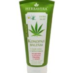 Herbavera Konopný balzam na suchú a podráždenú pokožku – regenerácia a hydratácia 200 ml