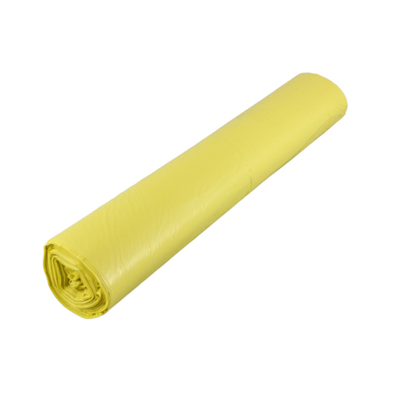 LDPE vrecia žlté ECONOMY 700x1100mm 120L 25ks LDPE vrecia žlté ECONOMY 700x1100mm 120L 25ks – Obrázok 1