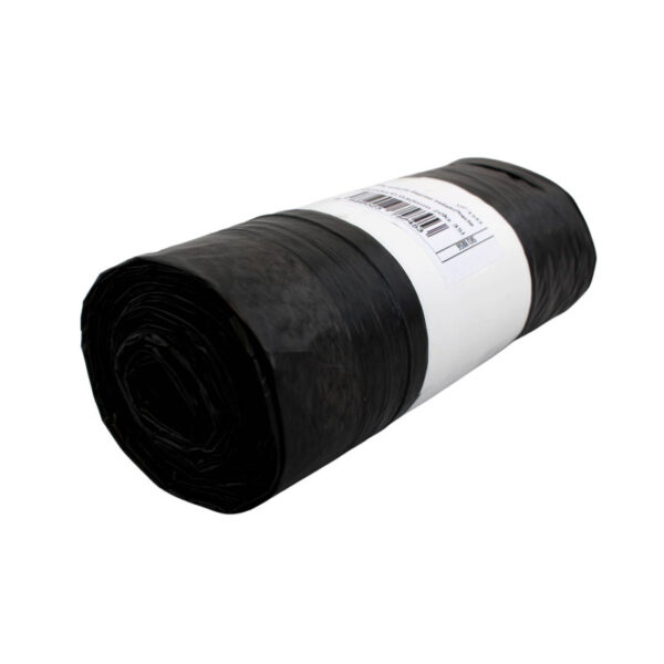 LDPE vrecia čierne zaťahovacie 500x600/0,030mm 35L 20 ks