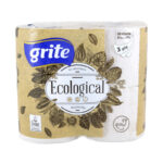 Toaletný papier Grite 3vrst. Ecological 4 ks