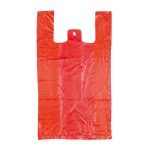 HDPE taška 4kg 25+12x45/100ks červená pevná