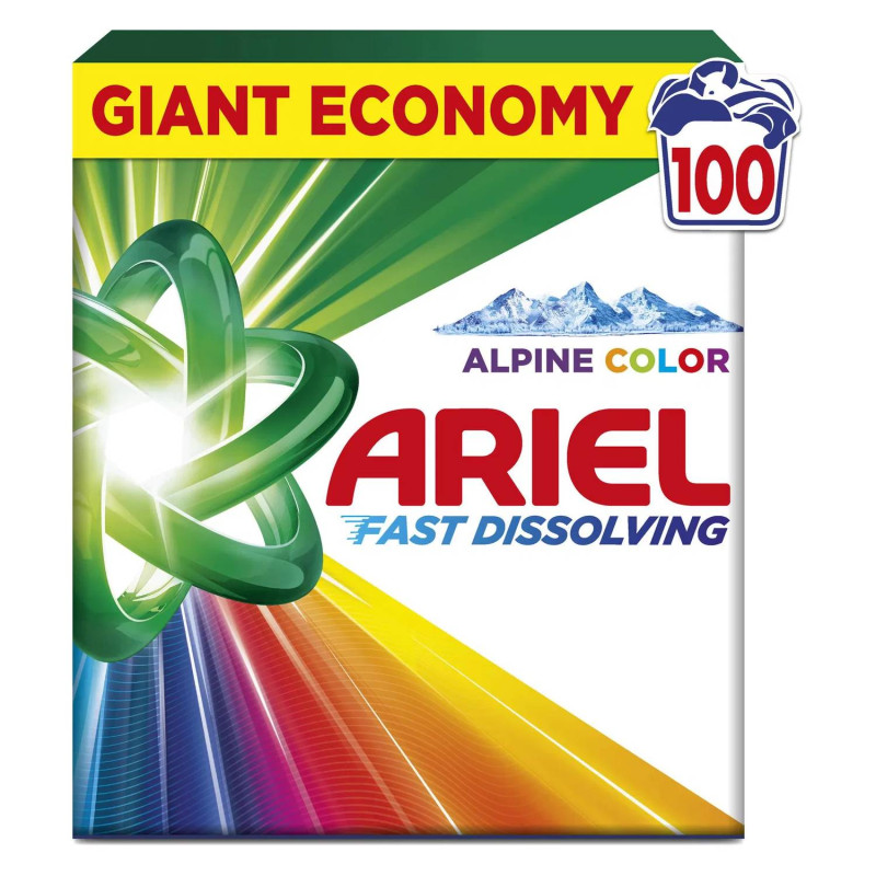 ARIEL Color 5,5 kg (100 praní) ARIEL Color 5,5 kg (100 praní) – Obrázok 1