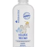 Herbavera Telové mlieko s kozím mliekom 400 ml s dávkovačom – výživa a hydratácia pre suchú pokožku