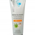 Herbavera krém na nohy s kozím mliekom – hydratačný krém UREA 5 %, konope, lanolín a kyselina hyalurónová 120 ml