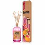 Garden Collection vonný difúzer 100 ml s tyčinkami Grapefruit – svieža a energická citrusovo-horká vôňa do interiéru