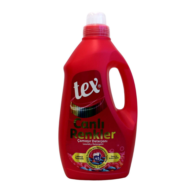 TEX prací gél Color 2,7L – 45 PD TEX prací gél Color 2,7L – 45 PD – Obrázok 1