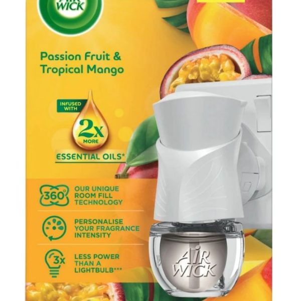 Air Wick Passion Fruit&Tropical Mango komplet elektrický strojček + náhradná náplň 19ml