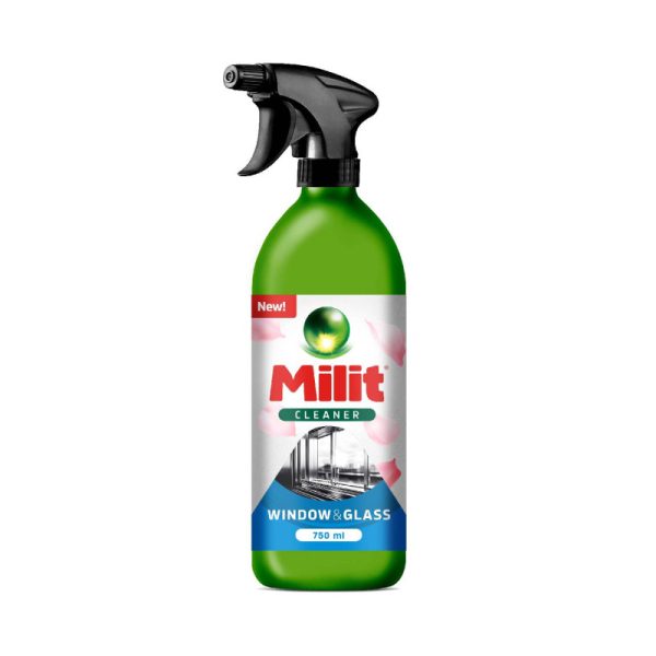 Milit Cleaner na okná a sklá 750ml