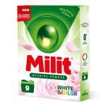 MILIT prací prášok WHITE & COLOR 585g - 9PD