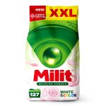 MILIT prací prášok WHITE & COLOR 8,255kg-127PD