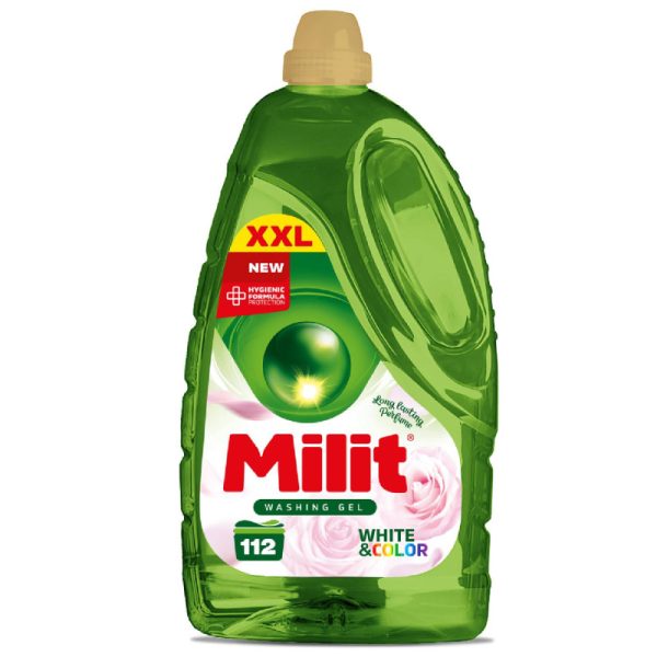 MILIT prací gél WHITE & COLOR 5,04L-112PD