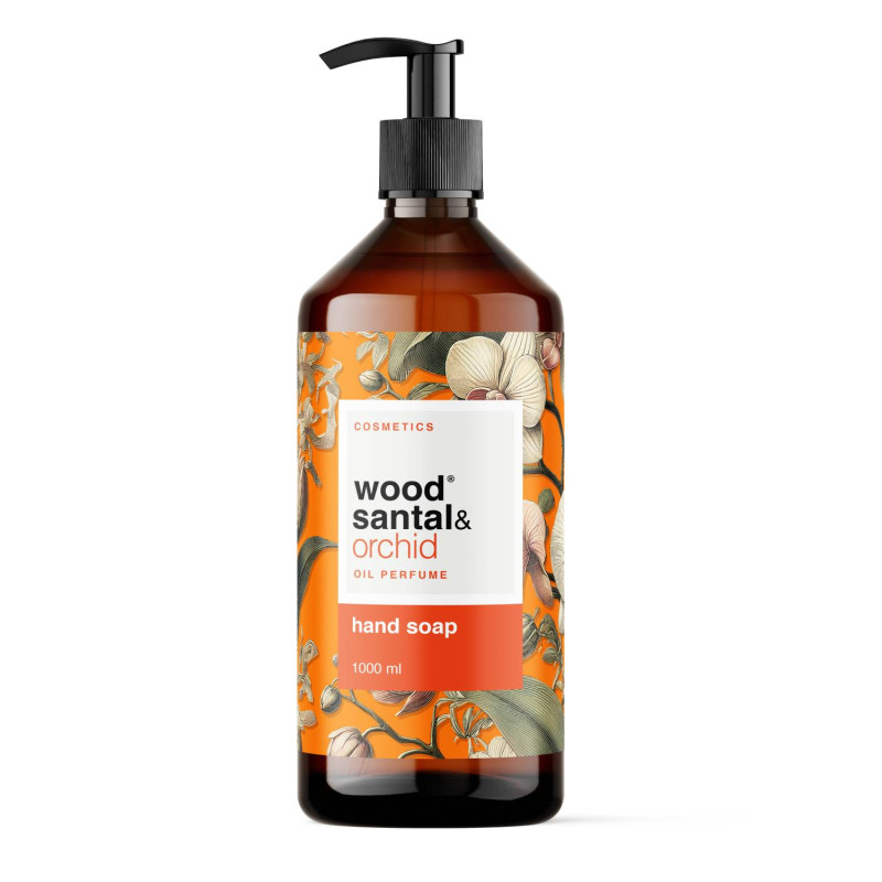 Wood Santal & Orchid tekuté mydlo na ruky s dávkovačom 1L Wood Santal & Orchid tekuté mydlo na ruky s dávkovačom 1L – Obrázok 1