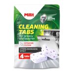 MILIT CLEANING TABS – čistič umývačky riadu 4ks