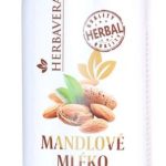 Herbavera Telové mlieko s mandlovým olejom 400 ml s dávkovačom – výživa a hydratácia pre suchú pokožku