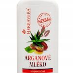 Herbavera Argánové telové mlieko 400 ml s dávkovačom – intenzívna hydratácia a starostlivosť o pokožku