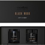 Vonný set Cosmolive Black Wood – difuzér 100ml a sójová sviečka 210g