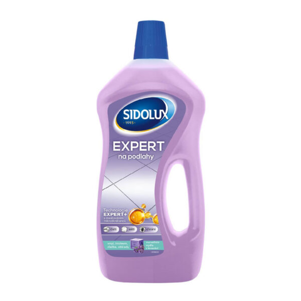 SIDOLUX EXPERT NA PODLAHY – vinyl, linoleum, dlažba, obklady – Marseillské mydlo s levanduľou 750ml